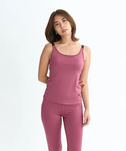 ROXY(ロキシー)の「MY 1ST ROXY TANK/ロキシータンクトップ/ロキシー水陸両用速乾UVケアカップ付きタンクトップ(水着)(タンクトップ・レディース・グレー/バーガンディー/グリーン/ブラック・LARGE/MEDIUM/SMALL)」の11枚目の写真