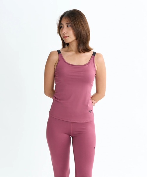 ROXY(ロキシー)の「MY 1ST ROXY TANK/ロキシータンクトップ/ロキシー水陸両用速乾UVケアカップ付きタンクトップ(水着)(タンクトップ・レディース・グレー/バーガンディー/グリーン/ブラック・LARGE/MEDIUM/SMALL)」の9枚目の写真