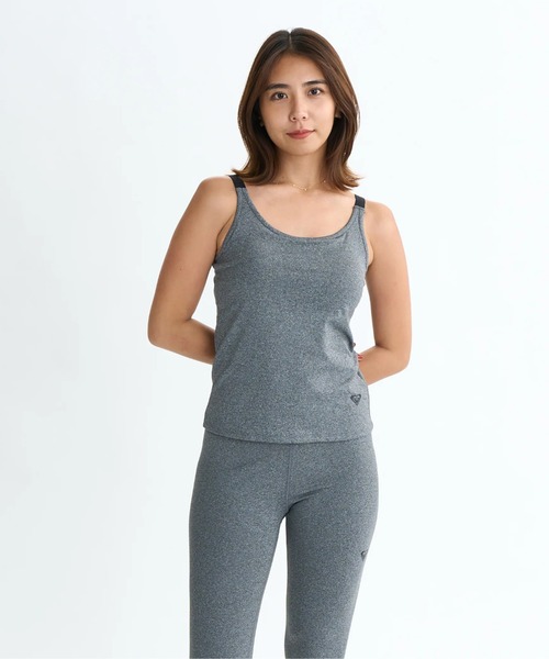 ROXY(ロキシー)の「MY 1ST ROXY TANK/ロキシータンクトップ/ロキシー水陸両用速乾UVケアカップ付きタンクトップ(水着)(タンクトップ・レディース・グレー/バーガンディー/グリーン/ブラック・LARGE/MEDIUM/SMALL)」の22枚目の写真