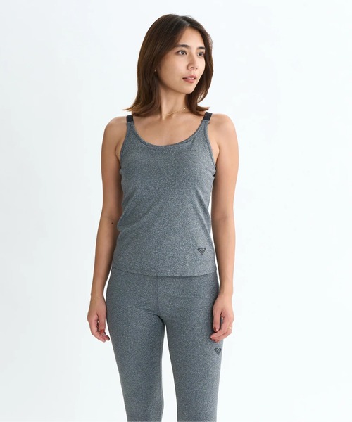 ROXY(ロキシー)の「MY 1ST ROXY TANK/ロキシータンクトップ/ロキシー水陸両用速乾UVケアカップ付きタンクトップ(水着)(タンクトップ・レディース・グレー/バーガンディー/グリーン/ブラック・LARGE/MEDIUM/SMALL)」の17枚目の写真