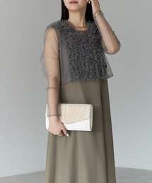 PREFERIR | 結婚式・パーティー・チュールボレロ付２点セットドレス/S,M,L,XL(ドレス)