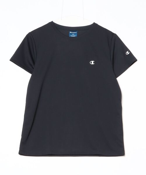 Champion（チャンピオン）の「チャンピオン  SHORT SLEEVE T-SHIRT（Tシャツ/カットソー・レディース・ブラック/ベージュ・M/L）」の2枚目の写真
