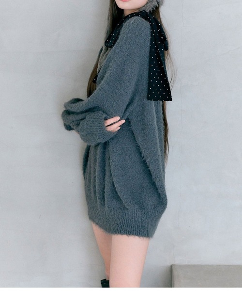 セール】【7wayで着れる】melty ribbon knit onepiece（ワンピース