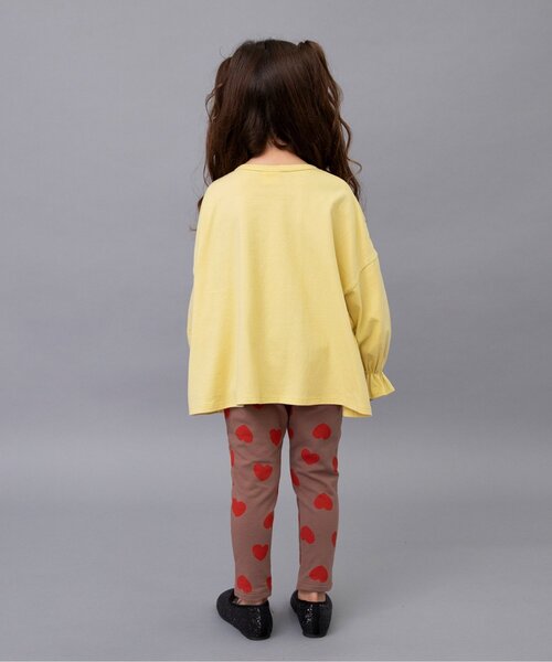 BREEZE（ブリーズ）の「【ジュニア対応】ペプラムロンT（Tシャツ/カットソー・キッズ・オレンジ/イエロー/キナリ/パープル/ピンク/ブラック・80/90/120/130/110/140/100）」の21枚目の写真