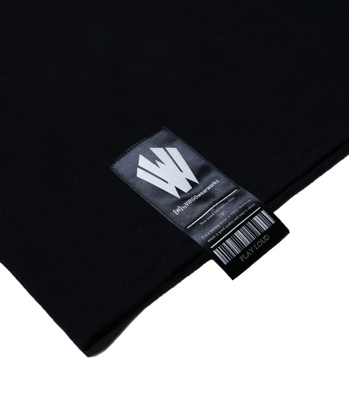 [W] by VIRGOwearworks（ダブリューバイヴァルゴウェアーワークス）の「Metal logo flames（Tシャツ/カットソー・メンズ・ホワイト/ブラック・MEDIUM/LARGE/X-LARGE/XX-LARGE）」の12枚目の写真