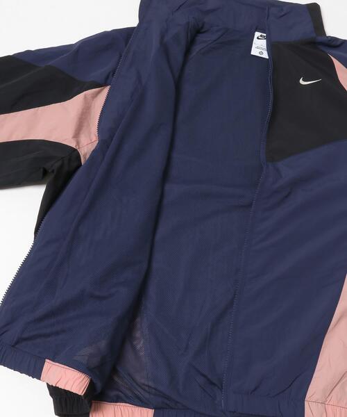 Nike NAVY ナイロンジャケット NIKE ナイロン ジャケット ナイキ キッズ M ネイビー ブルゾン