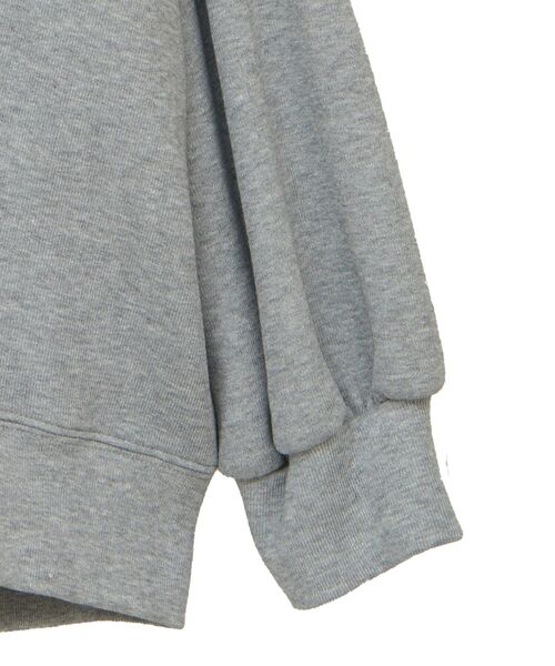 Editt by YECCA VECCA（エディットバイイェッカヴェッカ）の「アシメデザインプルオーバー（スウェット・レディース・ブラック/ブラウン/グレー・FREE）」の15枚目の写真