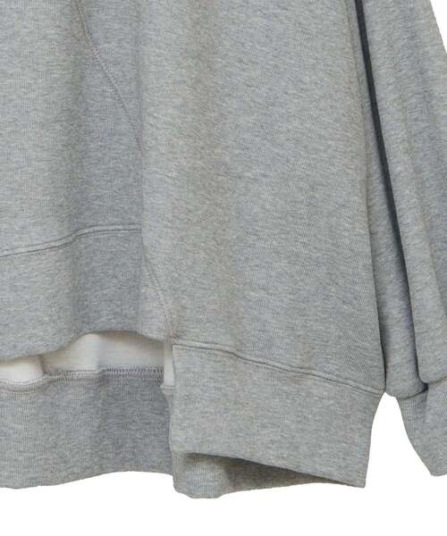 Editt by YECCA VECCA（エディットバイイェッカヴェッカ）の「アシメデザインプルオーバー（スウェット・レディース・ブラック/ブラウン/グレー・FREE）」の16枚目の写真