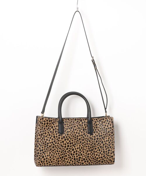 MICHAEL KORS(マイケルコース)の「SCARLETT チータープリント カーフヘア サッチェル ミディアム(ハンドバッグ・レディース・ブラウン系その他・FREE)」の2枚目の写真