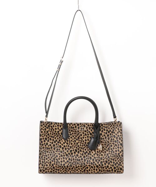MICHAEL KORS(マイケルコース)の「SCARLETT チータープリント カーフヘア サッチェル ミディアム(ハンドバッグ・レディース・ブラウン系その他・FREE)」の8枚目の写真
