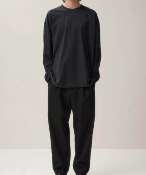 ATON (エイトン) BACK SATIN | STANDARD PANTS（スラックス