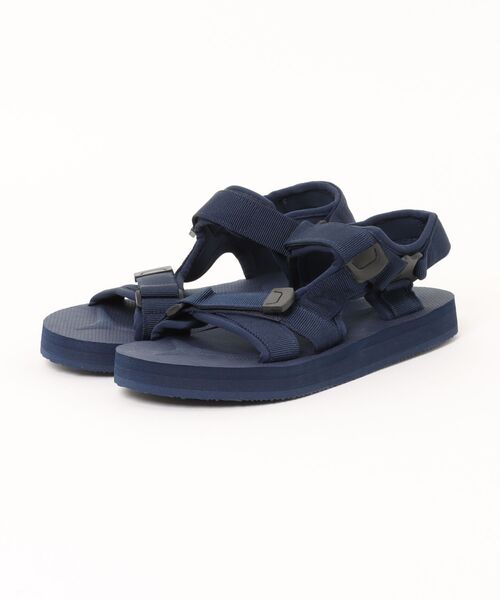 B.I.D.(ビーアイディー)の「《ベルクロストラップサンダル》(サンダル・メンズ・ブラック/ネイビー・LARGE/MEDIUM)」の1枚目の写真