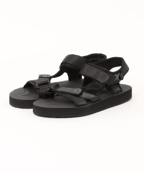 B.I.D.(ビーアイディー)の「《ベルクロストラップサンダル》(サンダル・メンズ・ブラック/ネイビー・LARGE/MEDIUM)」の2枚目の写真