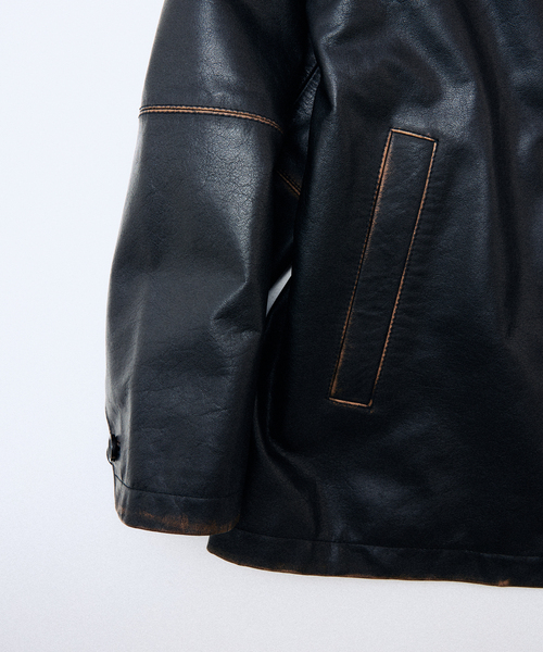 skookum leather coverall バッファローレザー JOURNAL STANDARD relume｜SKOOKUM / スクーカム 別注