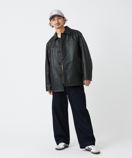 skookum leather coverall バッファローレザー skookum leather coverall バッファローレザー