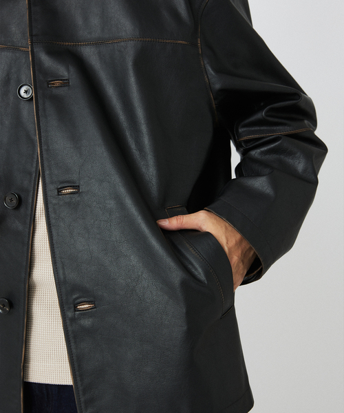 skookum leather coverall バッファローレザー JOURNAL STANDARD relume｜SKOOKUM / スクーカム 別注
