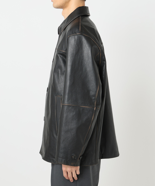skookum leather coverall バッファローレザー skookum leather coverall バッファローレザー