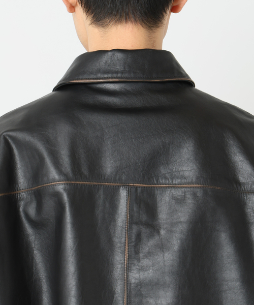 skookum leather coverall バッファローレザー skookum leather coverall バッファローレザー