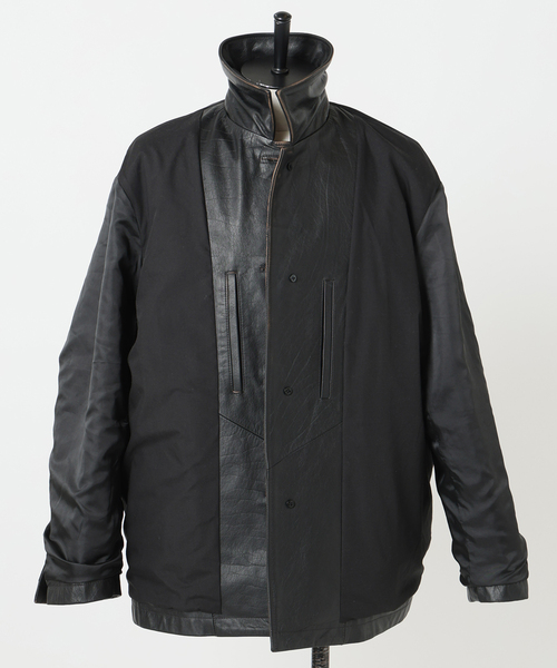skookum leather coverall バッファローレザー SKOOKUM / スクーカム 別注 バッファローレザー カバーオール