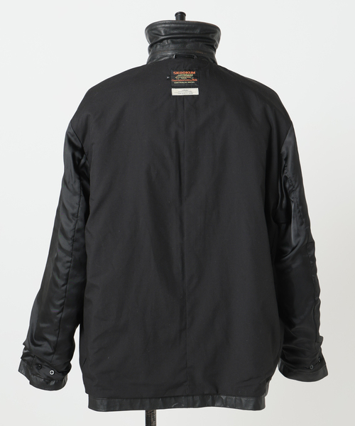 SKOOKUM / スクーカム 別注 バッファローレザー カバーオール