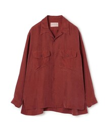 【オシャレ☆タグ付き☆TOMORROWLAND】紺色　長袖シャツ　サイズM オシャレ☆タグ付き☆TOMORROWLAND】紺色 長袖シャツ サイズM シャツ