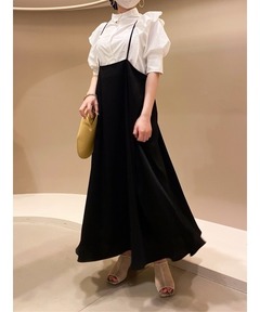 ワンピース Ameri VINTAGE TRICOT TIE SET DRESS TRICOT TIE SET DRESS（ワンピース）｜Ameri（アメリ）の