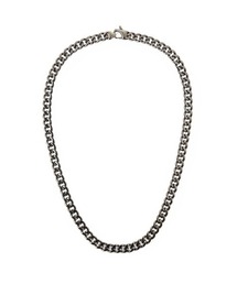 Daniel Wellington（ダニエルウェリントン）の「Ellipse Cuban Chain Necklace 550MM  ゴールド／シルバー／グレー（ネックレス・メンズ）」