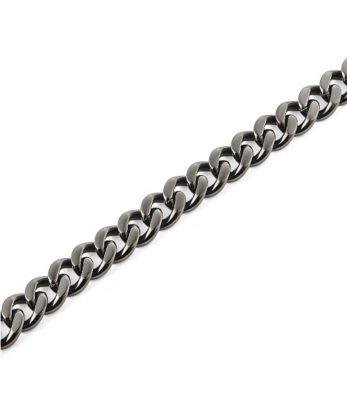 Daniel Wellington(ダニエルウェリントン)の「Ellipse Cuban Chain Necklace 550MM ゴールド/シルバー/グレー(ネックレス・メンズ・イエローゴールド/シルバー/グレー・ONESIZE)」の4枚目の写真