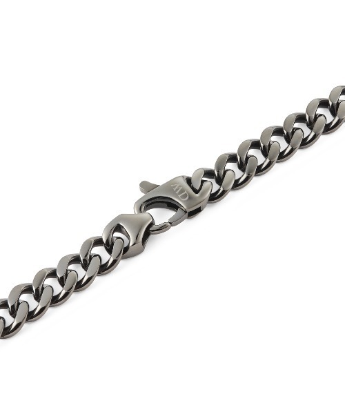 Daniel Wellington(ダニエルウェリントン)の「Ellipse Cuban Chain Necklace 550MM ゴールド/シルバー/グレー(ネックレス・メンズ・イエローゴールド/シルバー/グレー・ONESIZE)」の5枚目の写真