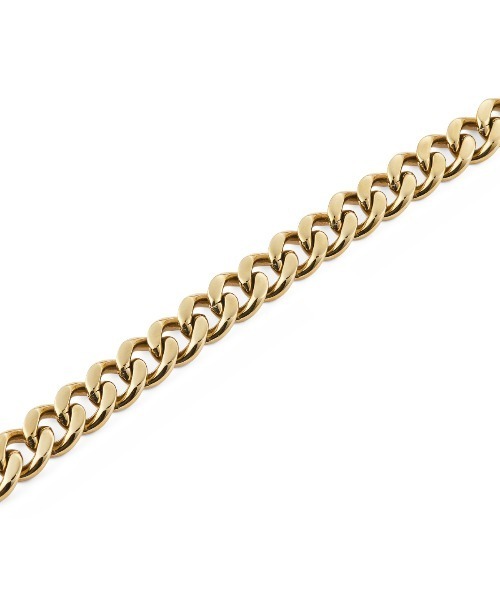 Daniel Wellington(ダニエルウェリントン)の「Ellipse Cuban Chain Necklace 550MM ゴールド/シルバー/グレー(ネックレス・メンズ・イエローゴールド/シルバー/グレー・ONESIZE)」の6枚目の写真
