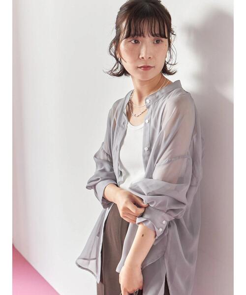 Samansa Mos2 blue（サマンサモスモスブルー）の「スライドチェーンネックレス（ネックレス・レディース・シルバー・F）」の5枚目の写真