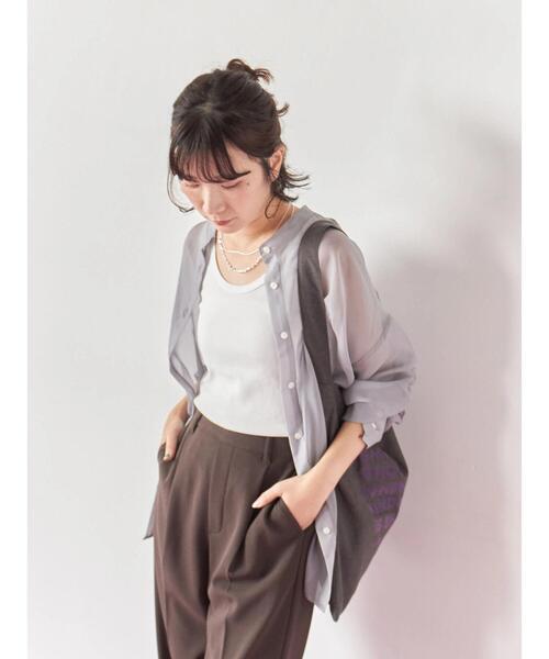 Samansa Mos2 blue（サマンサモスモスブルー）の「スライドチェーンネックレス（ネックレス・レディース・シルバー・F）」の7枚目の写真