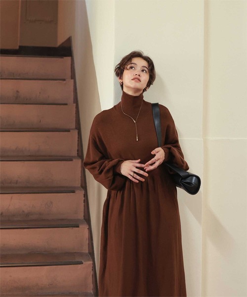 セール】ティアードニットワンピース（ワンピース）｜titivate