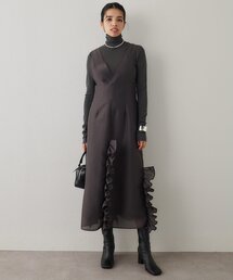 ウィムガゼット　ロングワンピース Whim Gazette(ウィム ガゼット)の《WEB限定》DENIMロングシャツ