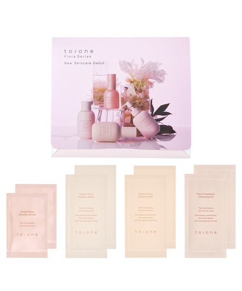 to/one / フローラシリーズ スキンケアトライアルセット（スキンケア