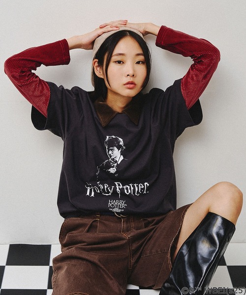 ROSEBUD コルサン ハリーポッターロングスリーブTシャツ COLSUN)HARRY POTTER T-SHIRTS（Tシャツ/カットソー）｜ROSE BUD