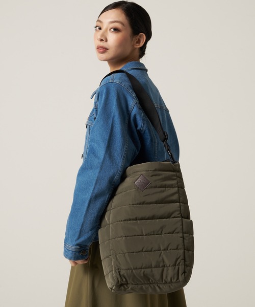 Eddie Bauer（エディーバウアー）の「シラスライト トートバッグ S（トートバッグ・メンズ・ブラック/カーキ・F）」の2枚目の写真