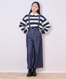 pom ponette junior（ポンポネットジュニア）の「サスつきワイドパンツ（その他パンツ）」