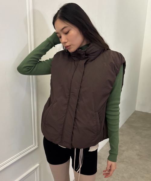 セール】ナイロン中綿バルーンベスト（ダウンベスト）｜FUULLY STUDIO