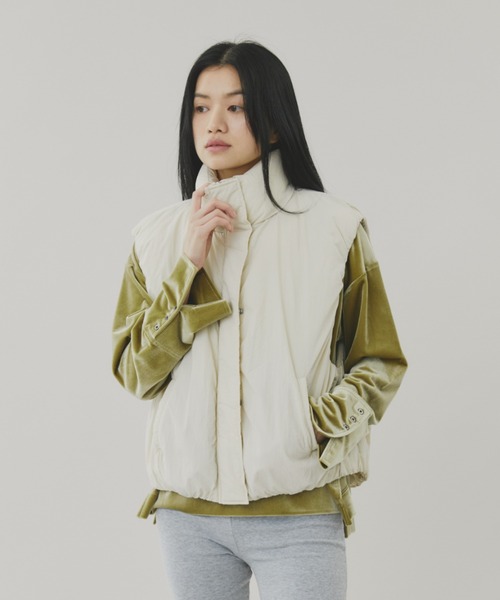 セール】ナイロン中綿バルーンベスト（ダウンベスト）｜FUULLY STUDIO