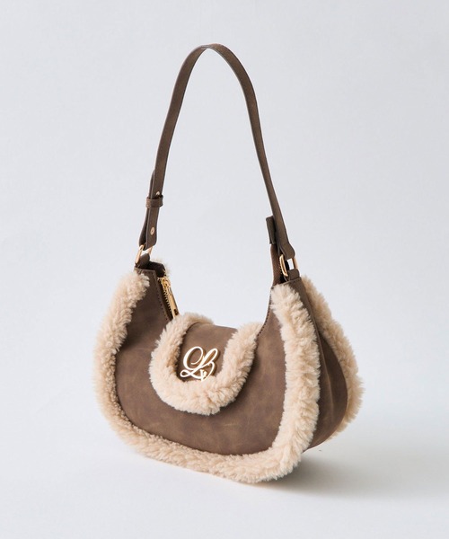 ムートンホーボーバッグ（ショルダーバッグ）｜OLIVE des OLIVE