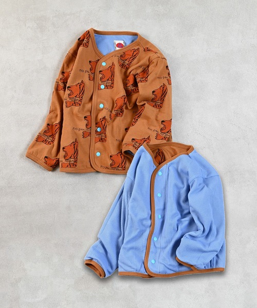 MARKEY'S（マーキーズ）の「ドッチモOKカーディガン（カーディガン/ボレロ・キッズ・キャメル/ネイビー/ラベンダー/オフホワイト・80/90/100/110/120/130）」の13枚目の写真