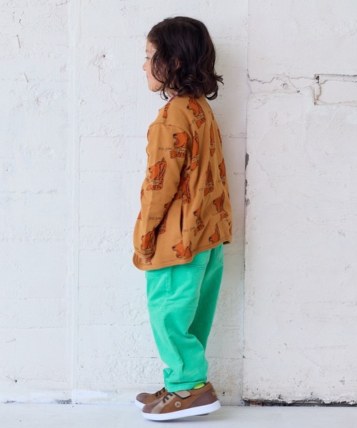 MARKEY'S（マーキーズ）の「ドッチモOKカーディガン（カーディガン/ボレロ・キッズ・キャメル/ネイビー/ラベンダー/オフホワイト・80/90/100/110/120/130）」の21枚目の写真