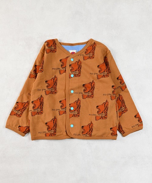 MARKEY'S（マーキーズ）の「ドッチモOKカーディガン（カーディガン/ボレロ・キッズ・キャメル/ネイビー/ラベンダー/オフホワイト・80/90/100/110/120/130）」の12枚目の写真