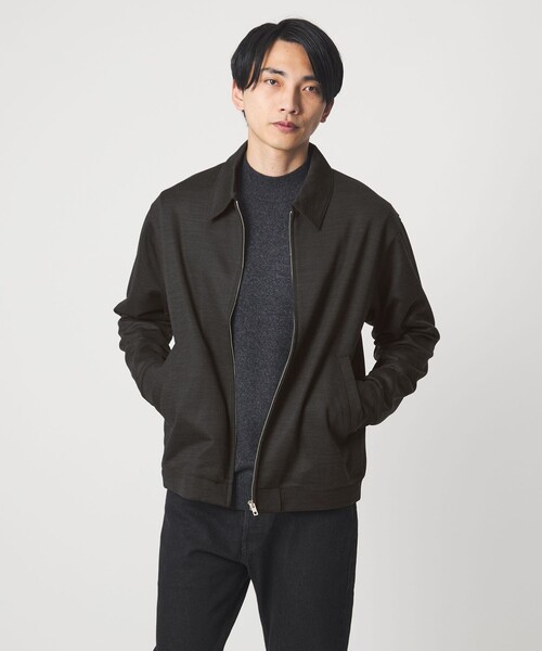 green label relaxing(グリーンレーベルリラクシング)の「TW モクロディ ブルゾン(ブルゾン・メンズ・ダークブラウン/ダークグレー・L/S/M/XL)」の19枚目の写真