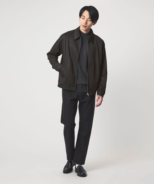 green label relaxing(グリーンレーベルリラクシング)の「TW モクロディ ブルゾン(ブルゾン・メンズ・ダークブラウン/ダークグレー・L/S/M/XL)」の21枚目の写真