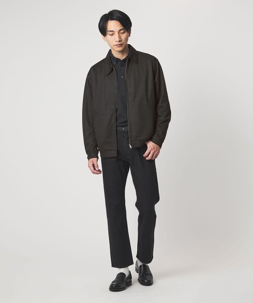 green label relaxing(グリーンレーベルリラクシング)の「TW モクロディ ブルゾン(ブルゾン・メンズ・ダークブラウン/ダークグレー・L/S/M/XL)」の22枚目の写真