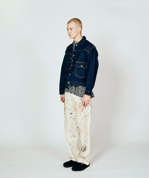PENNEY'S FOREMOST / ペニーズフォアモスト PLEATS JACKET 1ST ONEWASH