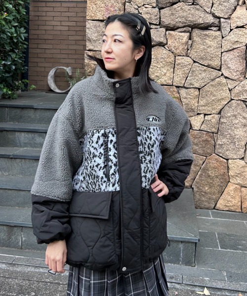 BOA MIXED ブルゾン（ブルゾン）｜Candy Stripper（キャンディ