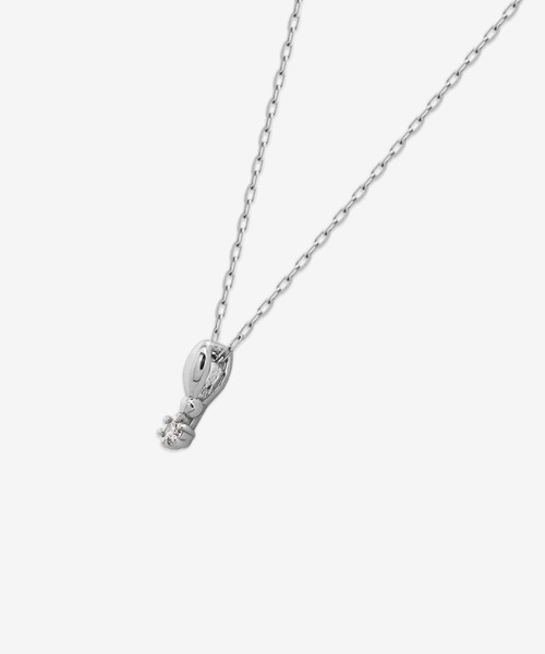 BLOOM(ブルーム)の「K10 ホワイトゴールド ダイヤモンド ネックレス BLOOM/ブルーム WEB限定(ネックレス・レディース・ホワイトゴールド・40cm)」の12枚目の写真